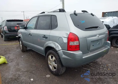 2007 Hyundai Tucson Gls z USA, uszkodzony, nr VIN KM8JM12B57U524787
